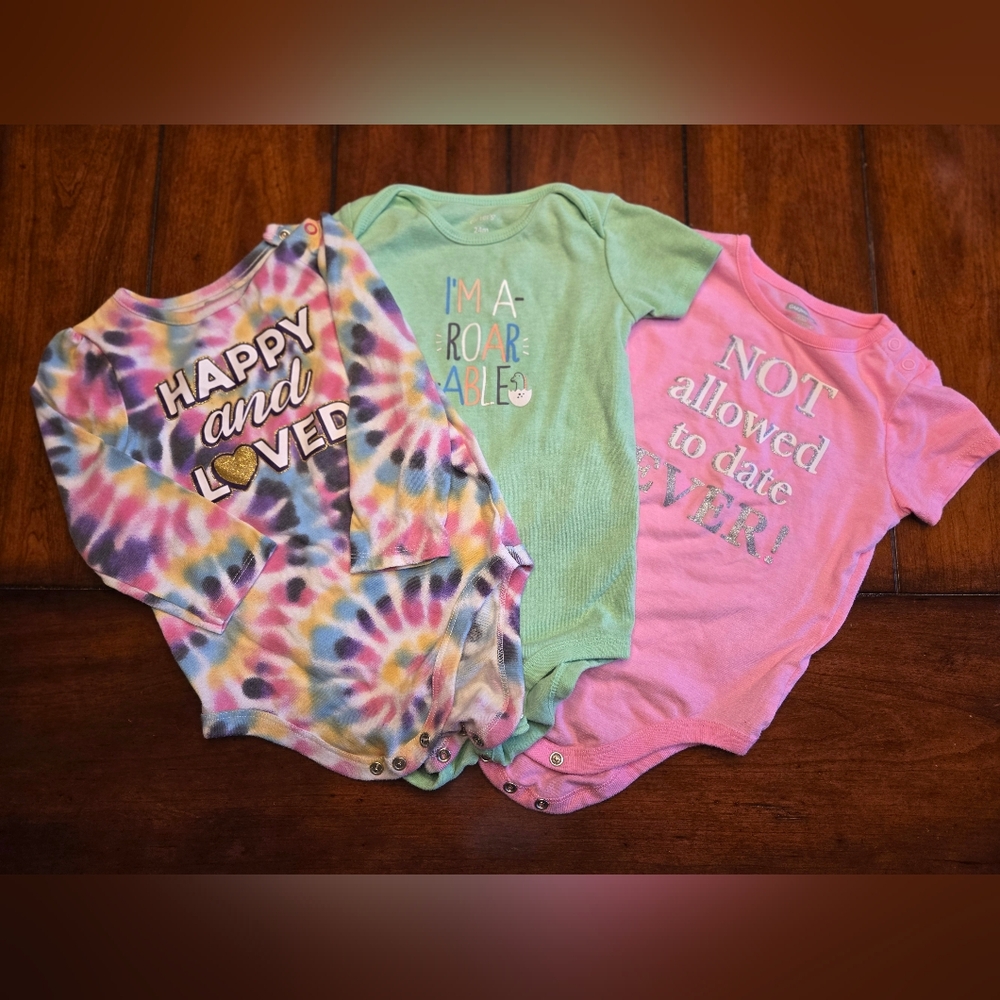 Onesies baby girls 24 months.